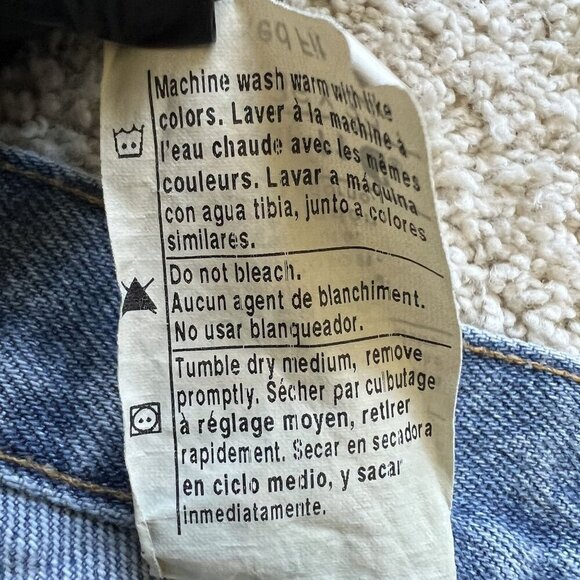 Carhartt Mens 36x32 Relaxed Fit Blue Denim Jeans Casual Normcore Capsule Pants - Picture 12 of 13